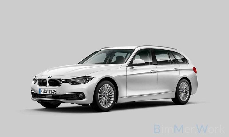 Gebraucht BMW 320 Luxury Line 190 PS (139 kW) 2018 Weiß Kombi