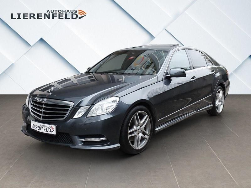 Tenoritgrau lack Gebraucht 2012 Mercedes E300 AMG line Limousine | 12.990 € (Guter Preis) - Bild 1/4