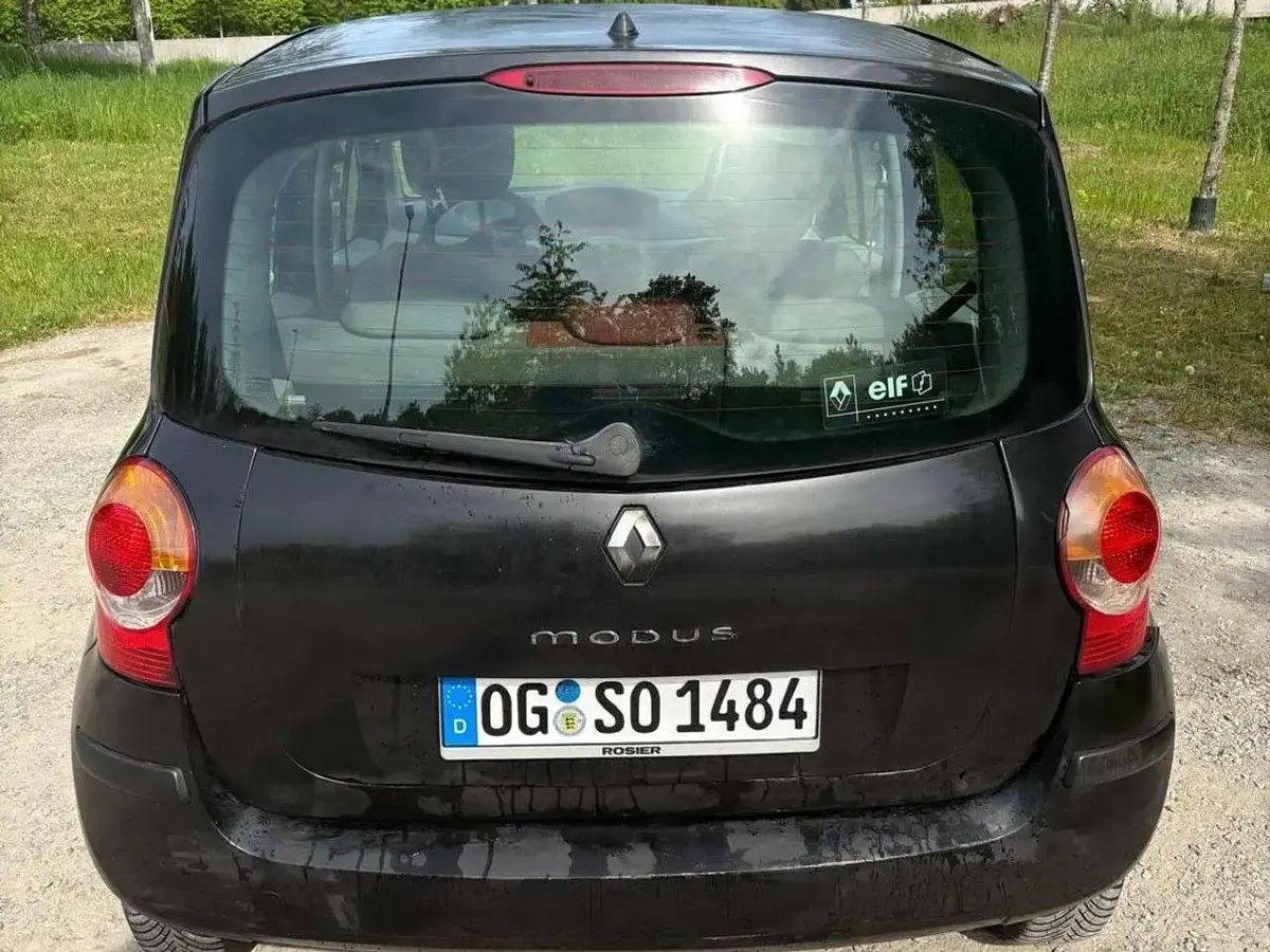 Brugt Renault Modus Privilege 75 HK (55 kW) 2005 Sort MPV