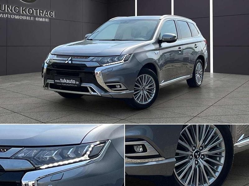 Platinumgrau (m) Gebraucht 2020 Mitsubishi Outlander P-HEV Top SUV | 17.800 € (Etwas zu teuer) - Bild 1/4