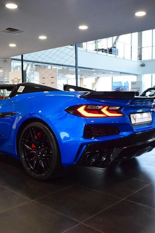Neu Corvette Z06 877 PS (645 kW) 2026 Blau Cabrio
