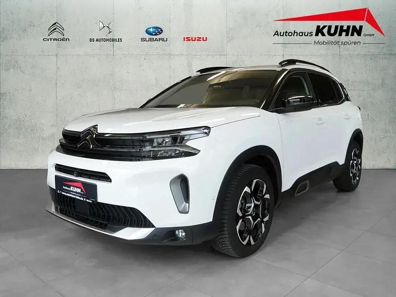 Weiss Gebraucht 2022 Citroën C5 Aircross PureTech SUV | 25.280 € (Etwas zu teuer) - Bild 1/4