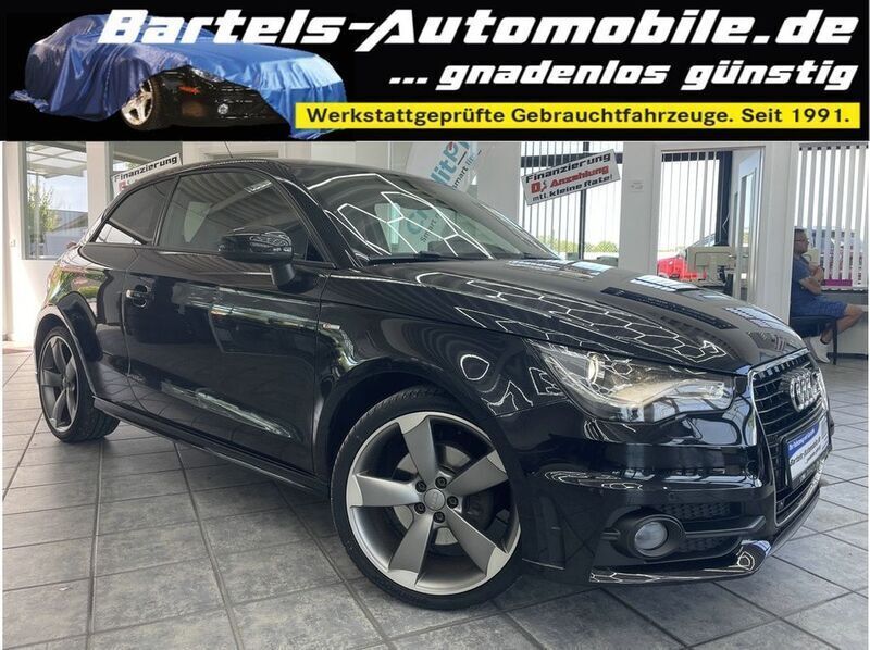 Phantomschwarz perleffekt Gebraucht 2012 Audi A1 S-Line Kleinwagen | 10.440 € (Etwas zu teuer) - Bild 1/4