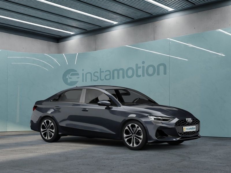 Grau Gebraucht 2024 Audi A3 Advanced Limousine | 36.640 € (Teuer) - Bild 1/4