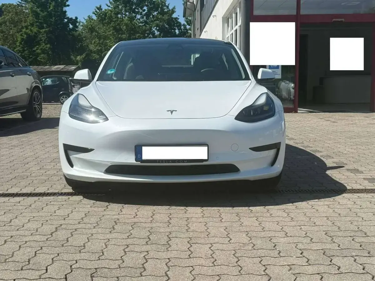 Used Tesla Model 3 Standard Range 208 kW (283 HP) 2021 White Sedan