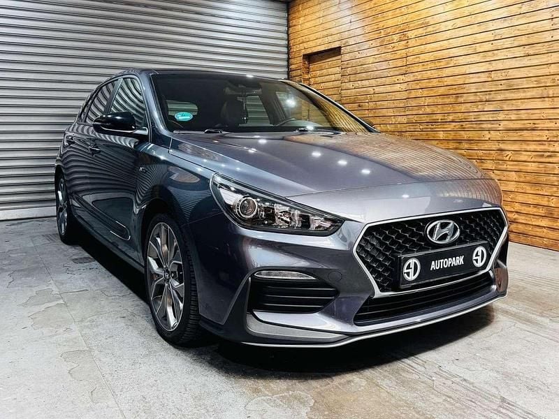 Micron/pepper grey Gebraucht 2019 Hyundai i30 N Line Kleinwagen | 16.444 € (Fairer Preis) - Bild 1/4
