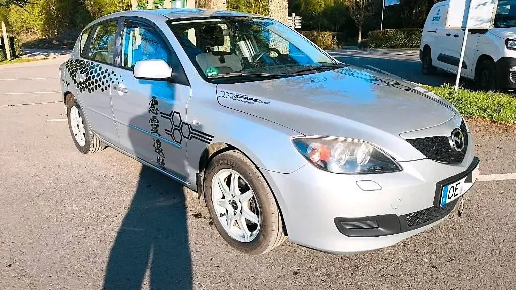 Gebraucht Mazda 3 109 PS (80 kW) 2009 Silber Coupé
