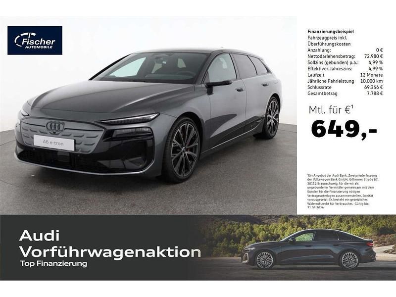 Gebraucht Audi A6 e-tron Performance 269 kW (367 PS) 2025 Daytonagrauperleffekt Kombi