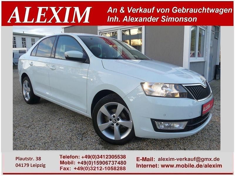 Weiß Gebraucht 2016 Skoda Rapid Style Limousine | 7.499 € (Superpreis) - Bild 1/4