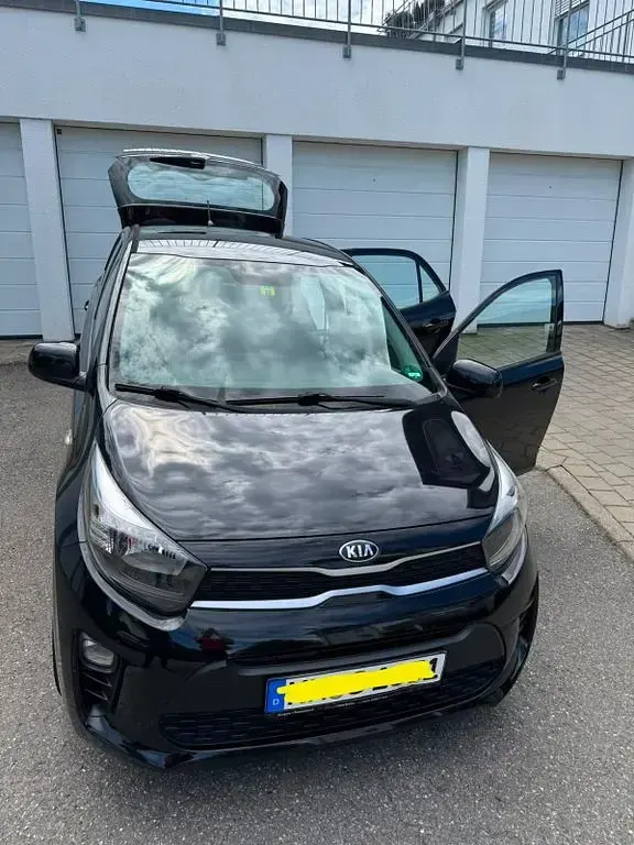 Gebraucht Kia Picanto Edition 7 84 PS (61 kW) 2018 Schwarz Kleinwagen
