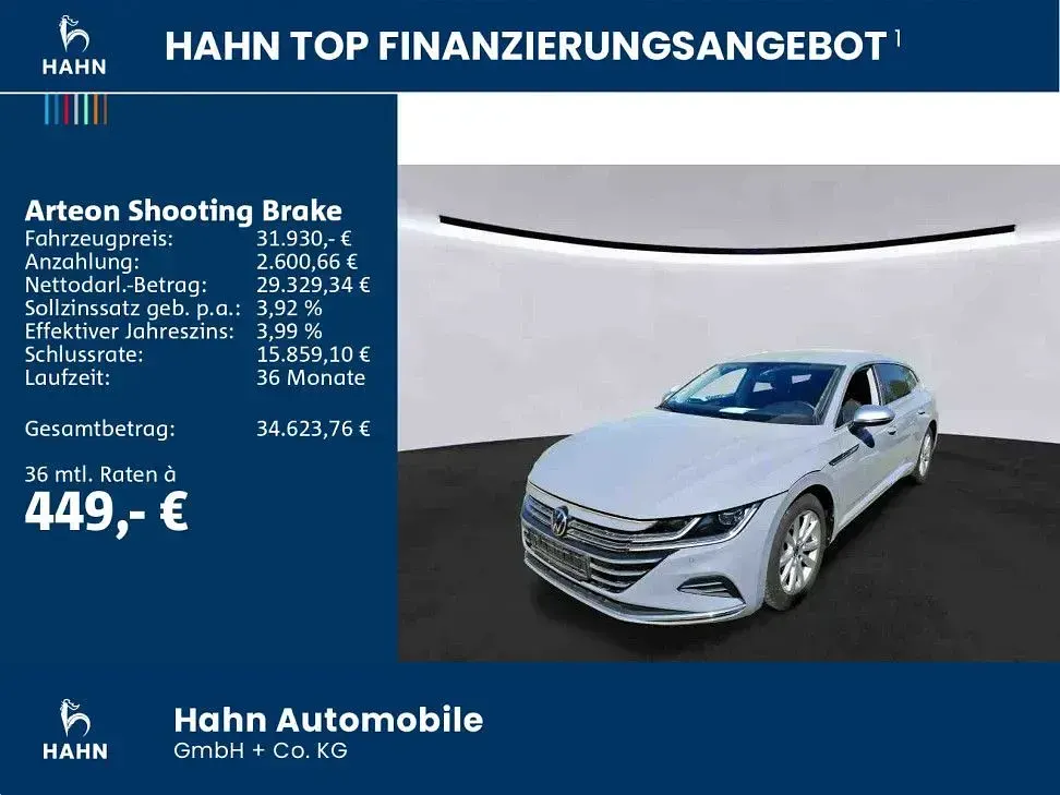 Brugt VW Arteon Elegance 150 HK (110 kW) 2023 Grå Stationcar