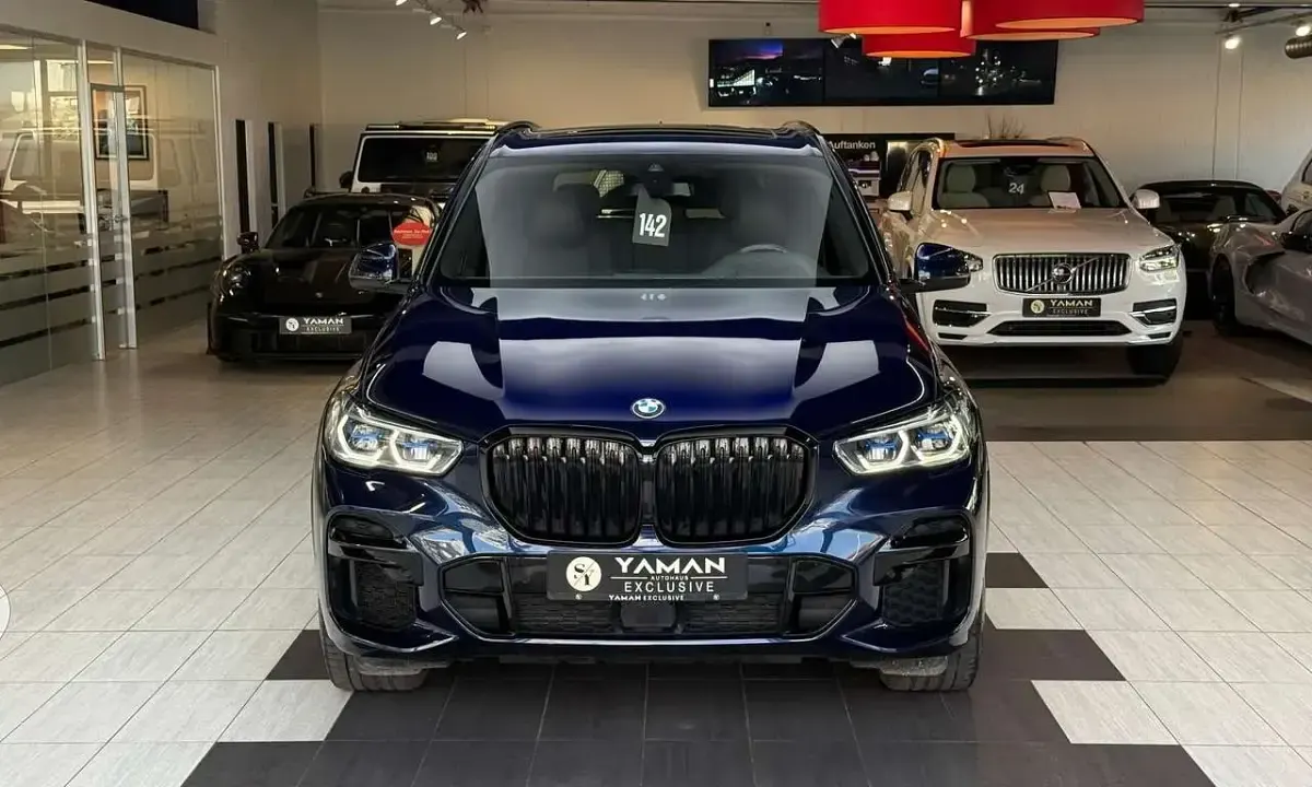 Gebraucht BMW X5 M 530 PS (389 kW) 2023 Tansanitblau ii metallic SUV