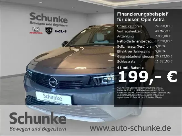 Gebraucht Opel Astra Enjoy 131 PS (96 kW) 2025 Kombi