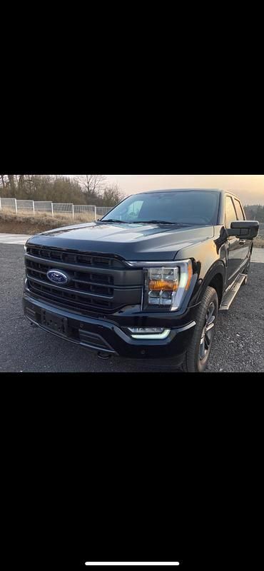 Schwarz Gebraucht 2021 Ford F-150 Lariat Abholung | 55.539 € (Teuer) - Bild 1/4