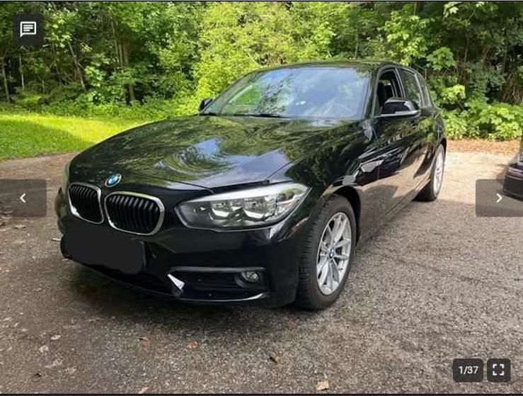 Schwarz Gebraucht 2018 BMW 118 Advantage Kleinwagen | 11.000 € (Superpreis) - Bild 1/4