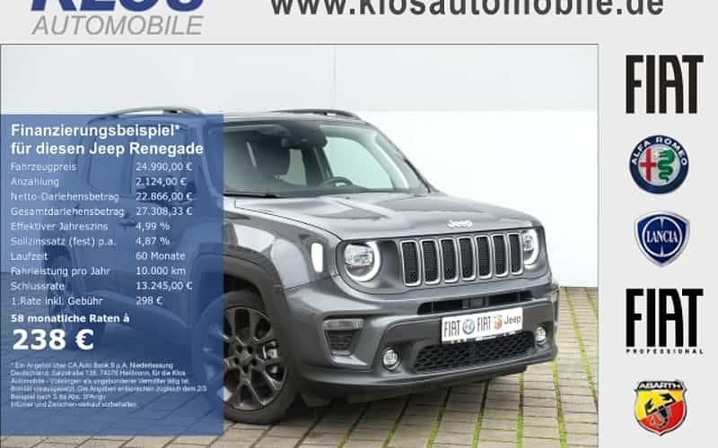 Grau Gebraucht 2024 Jeep Renegade SUV | 24.990 € (Guter Preis) - Bild 1/4