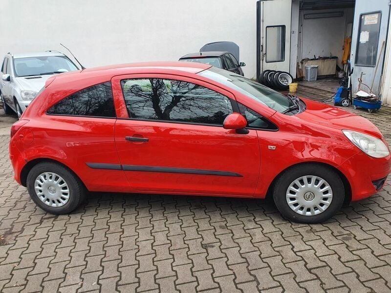 Gebraucht Opel Corsa Basis 60 PS (44 kW) 2007 Rot Kleinwagen