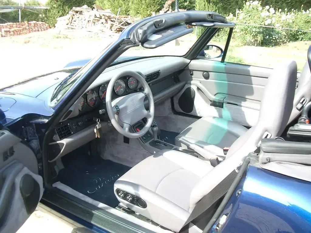 Gebraucht Porsche 911 Carrera Cabriolet 286 PS (210 kW) 1996 Blau Cabrio