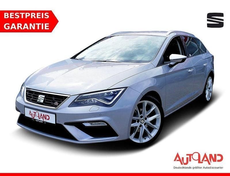 Silber Gebraucht 2018 Seat Leon ST FR Kombi | 19.990 € - Bild 1/4