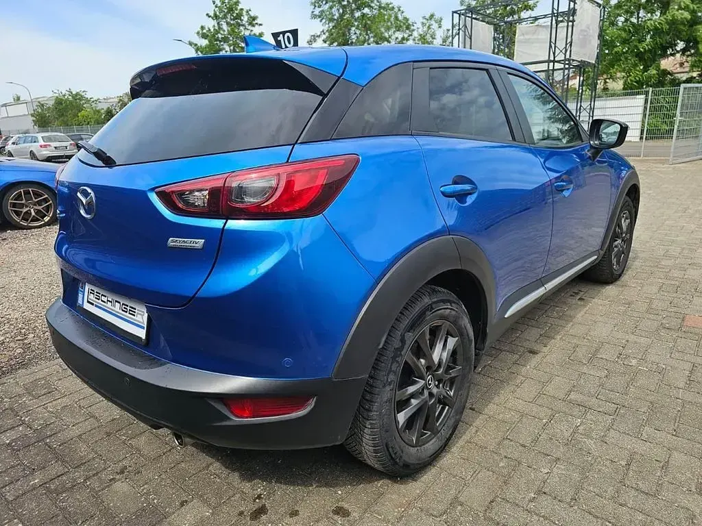 Gebraucht Mazda CX-3 Sports-Line 120 PS (88 kW) 2017 Dynamic blue (blau) SUV