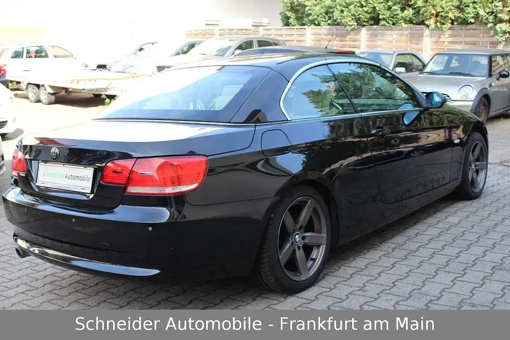 Gebraucht BMW 320 Cabriolet Performance 170 PS (125 kW) 2007 Schwarz Cabrio