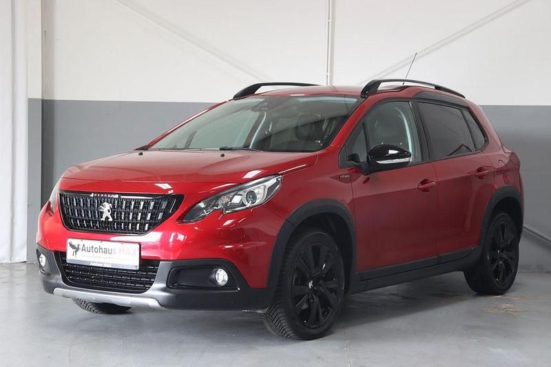 Rot Gebraucht 2017 Peugeot 2008 GT-line SUV | 9.990 € (Fairer Preis) - Bild 1/4