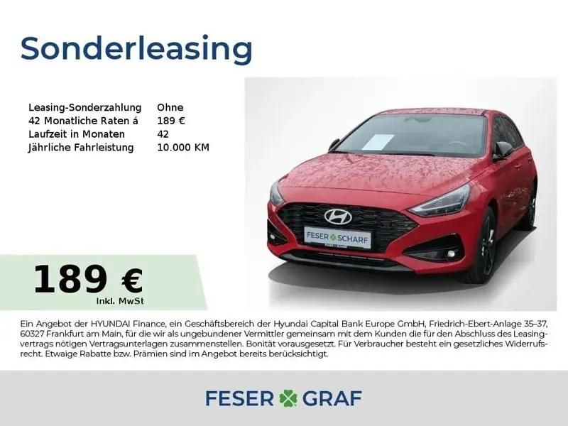 Engine red Neu 2025 Hyundai i30 Advantage Limousine | 21.790 € (Fairer Preis) - Bild 1/1