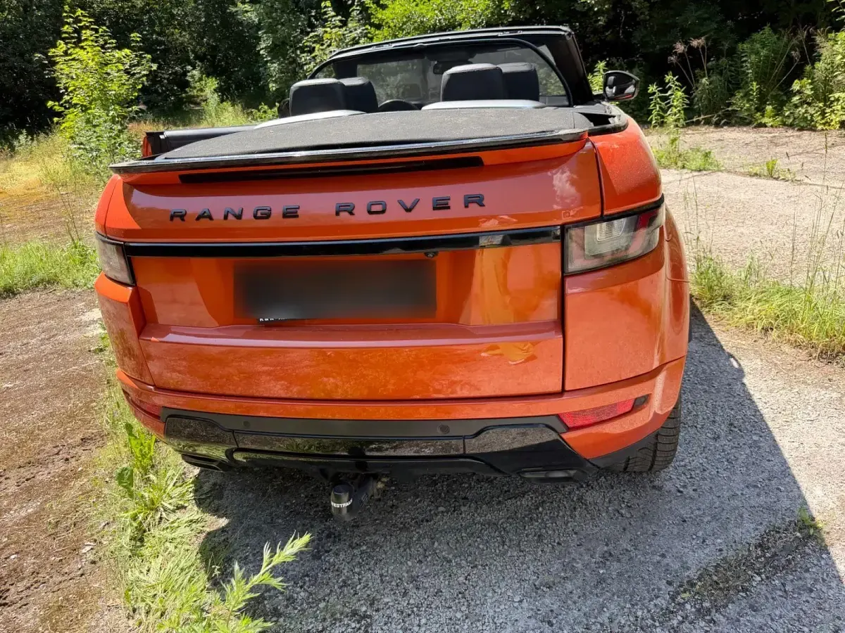 Gebraucht Land Rover Range Rover evoque 179 PS (131 kW) 2017 Orange Cabrio