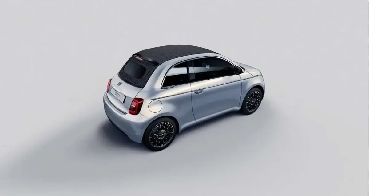 Neu Fiat 500e La Prima 86 kW (118 PS) 2026 Blau Cabrio