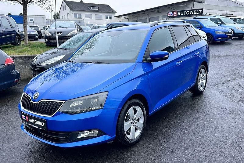 Gebraucht Skoda Fabia Style 110 PS (80 kW) 2018 Blau Kombi