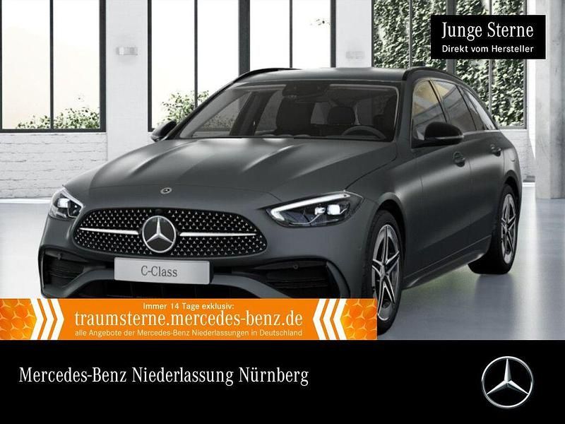 Grau Gebraucht 2022 Mercedes C300e AMG Limousine | 36.890 € (Teuer) - Bild 1/3