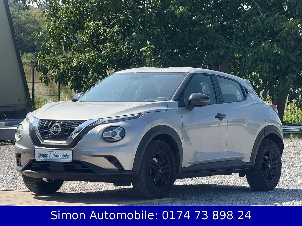 Second-hand Nissan Juke Visia 114 CP (83 kW) 2021 Argintiu SUV