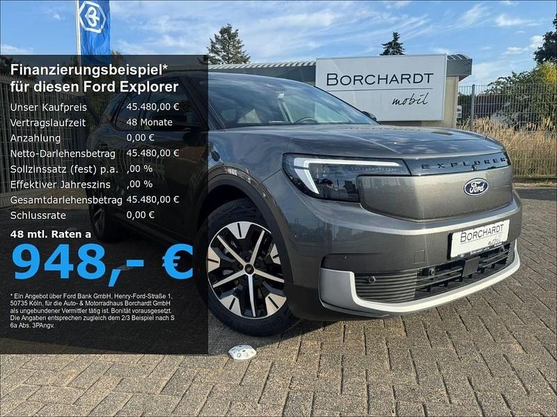 Grau Neu 2025 Ford Explorer SUV | 45.480 € (Guter Preis) - Bild 1/4