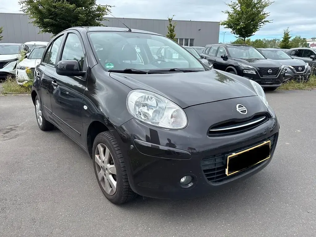 Gebraucht Nissan Micra Acenta 80 PS (58 kW) 2012 Schwarz Kleinwagen