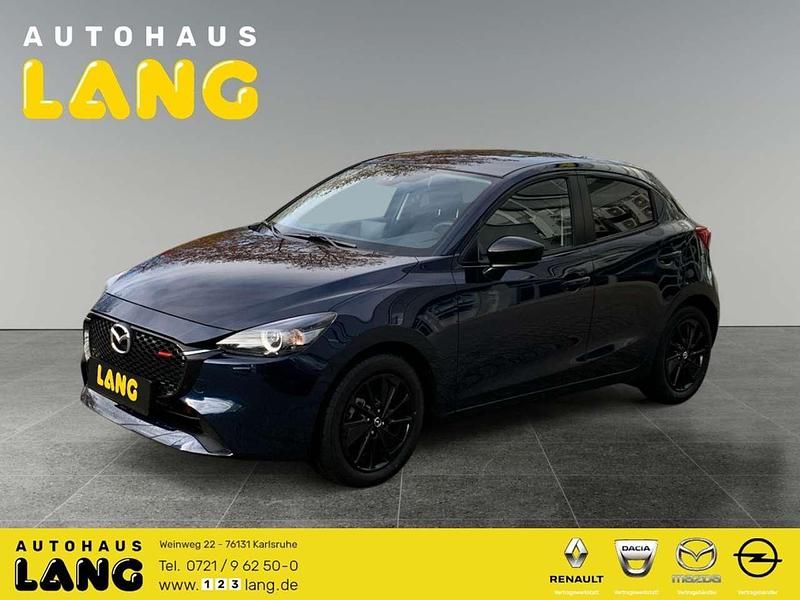 Deep crystal blue (metallic) Gebraucht 2023 Mazda 2 Homura-Line Kleinwagen | 18.990 € (Guter Preis) - Bild 1/4