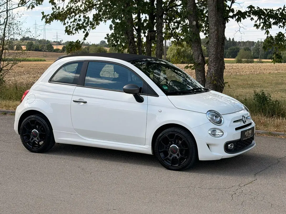 Gebraucht Fiat 500S S 105 PS (77 kW) 2017 Weiß Cabrio