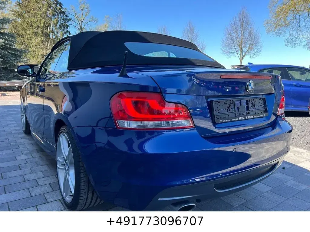 Gebraucht BMW 120 Cabriolet M Sport 177 PS (130 kW) 2011 Blau Cabrio