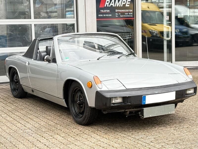 Silber Gebraucht 1975 Porsche 914 Cabrio | 25.914 € - Bild 1/4
