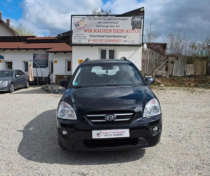 Gebraucht Kia Carens EX 140 PS (102 kW) 2010 Schwarz Van / Kleinbus
