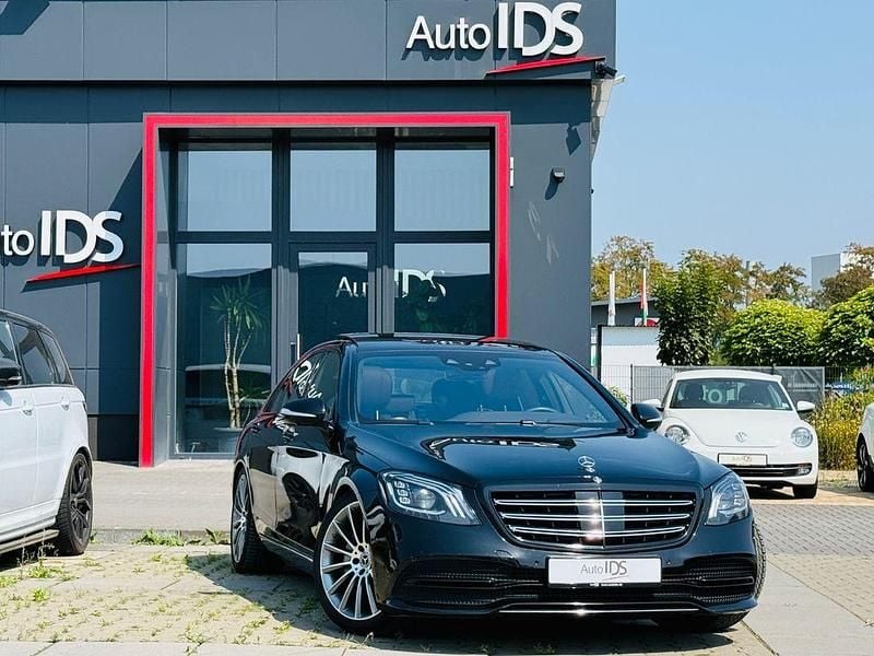 Schwarz Gebraucht 2019 Mercedes S350 Limousine | 52.449 € (Superpreis) - Bild 1/4
