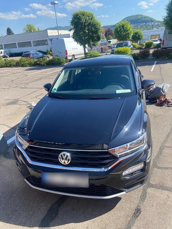 Gebraucht VW T-Roc 110 PS (80 kW) 2019 Schwarz SUV