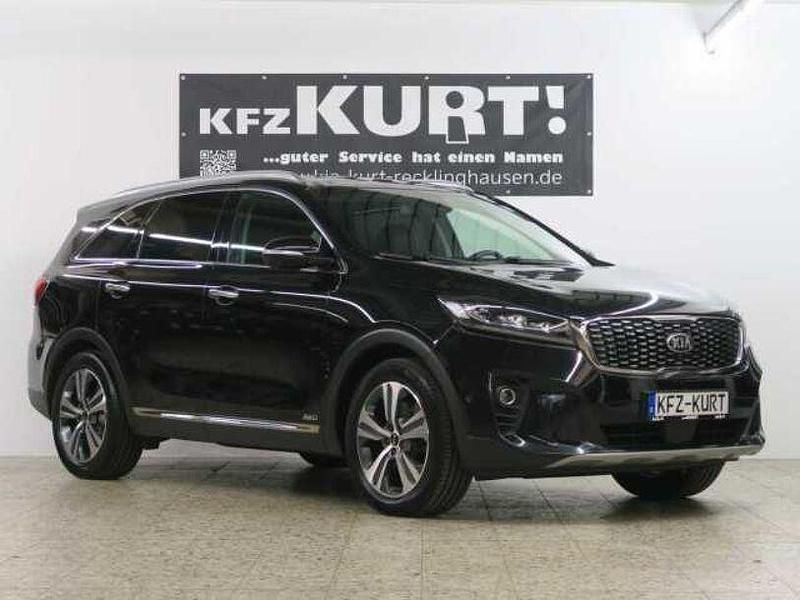 Auroraschwarz Gebraucht 2018 Kia Sorento Platinum Edition SUV | 17.990 € (Etwas zu teuer) - Bild 1/4