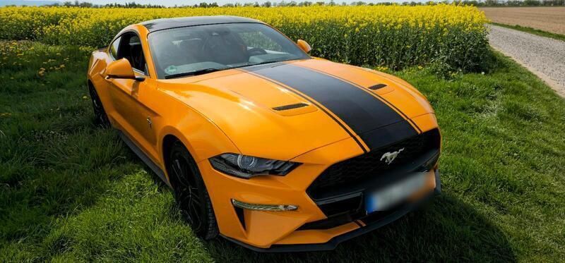 Orange Gebraucht 2019 Ford Mustang Coupé | 33.000 € - Bild 1/4