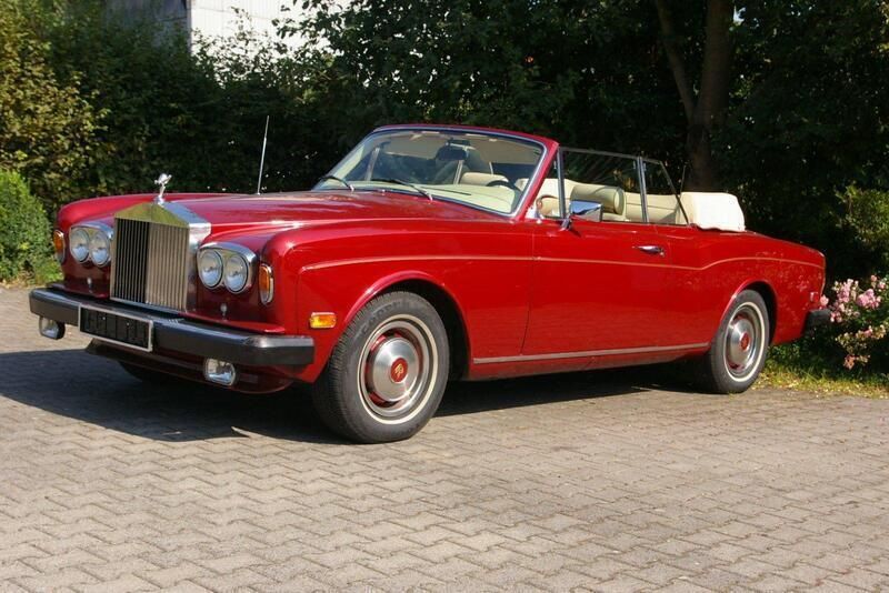 Rot Gebraucht 1978 Rolls Royce Corniche Cabrio | 57.000 € - Bild 1/4
