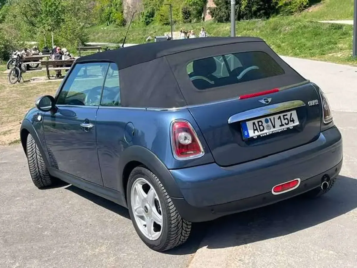 Gebraucht Mini Cooper Cabriolet 120 PS (88 kW) 2009 Blau Cabrio