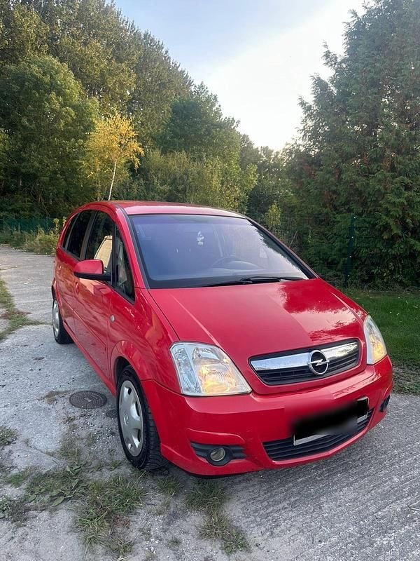 Rot Gebraucht 2007 Opel Meriva Van / Kleinbus | 899 € (Superpreis) - Bild 1/4