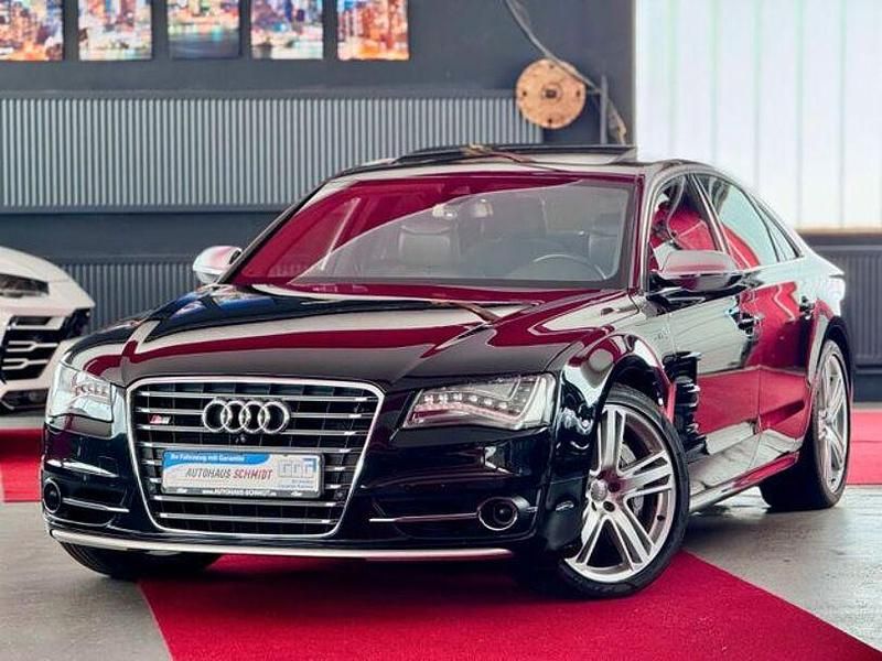 Schwarz Gebraucht 2013 Audi S8 Sport Limousine | 37.400 € (Teuer) - Bild 1/4