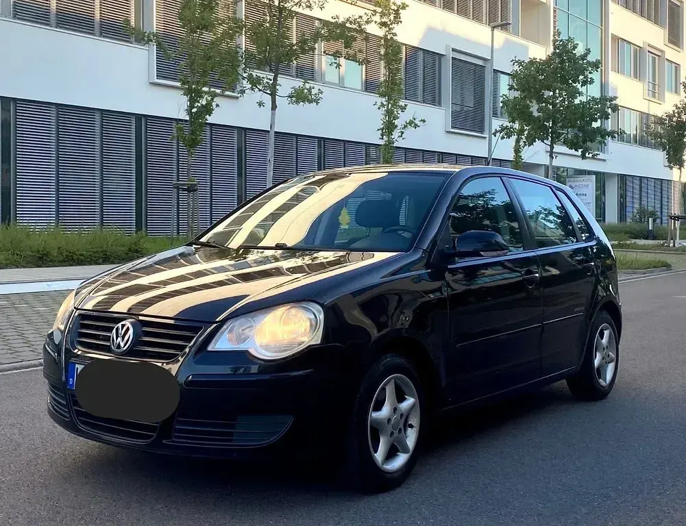 Gebraucht VW Polo United 86 PS (63 kW) 2009 Schwarz Kleinwagen