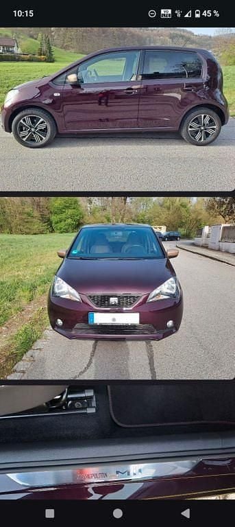 Gebraucht Seat Mii Cosmopolitan 60 PS (44 kW) 2017 Violet Kleinwagen