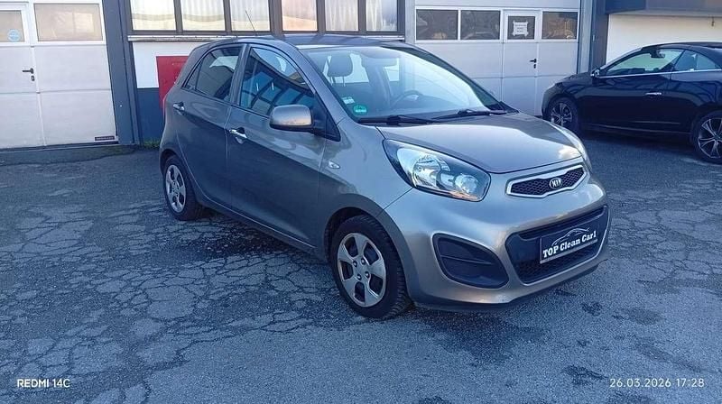 Gebraucht Kia Picanto Edition 7 67 PS (49 kW) 2015 Titaniumsilber met. Kleinwagen